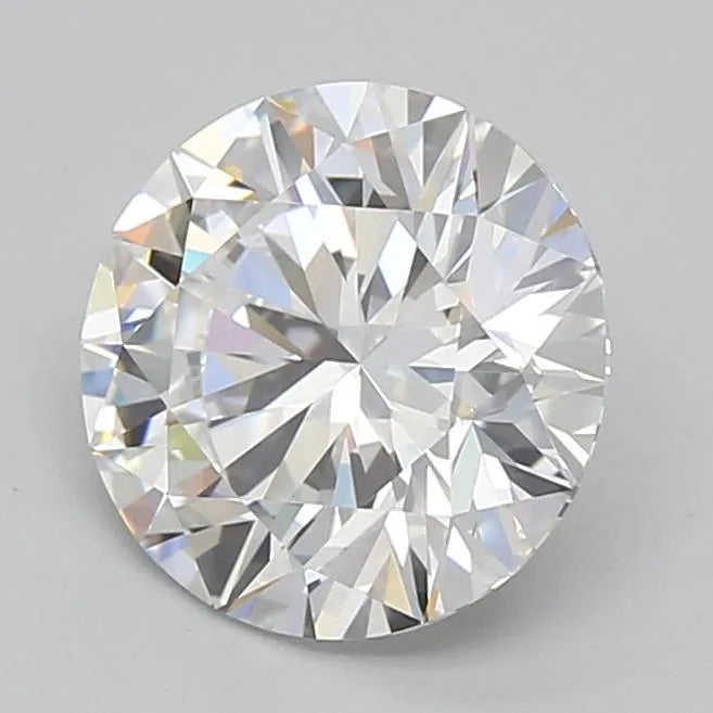 2.55ct Round Lab Grown Diamond (Colour D, Clarity VVS1, Cut ID, IGI Certified)