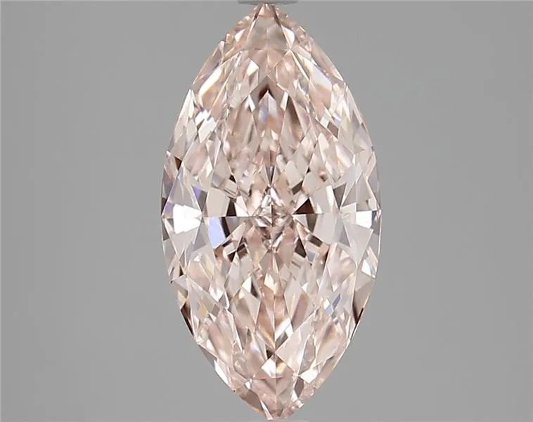 2.56ct Marquise Lab Grown Diamond (Colour Fancy Vivid Pink, Clarity VVS2, IGI Certified)