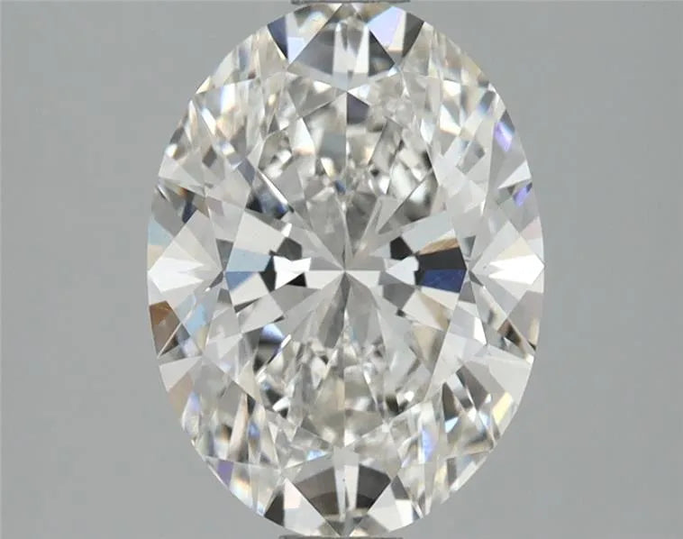 2.56ct Oval Lab Grown Diamond (Colour F, Clarity VVS2, IGI Certified)