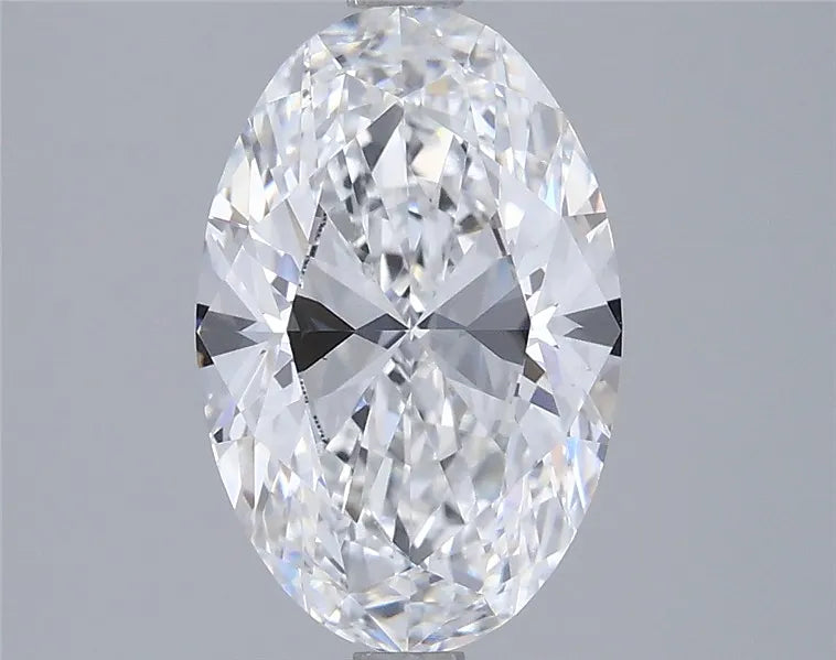 2.57ct Oval Lab Grown Diamond (Colour E, Clarity VVS1, IGI Certified)