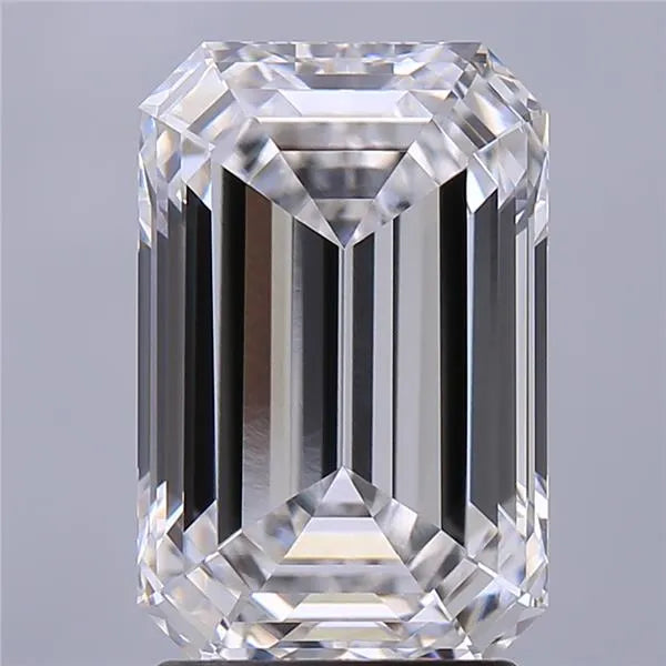 2.58ct Emerald Lab Grown Diamond (Colour D, Clarity VVS2, IGI Certified)