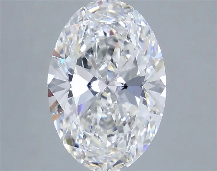 2.58ct Oval Lab Grown Diamond (Colour E, Clarity VVS2, IGI Certified)