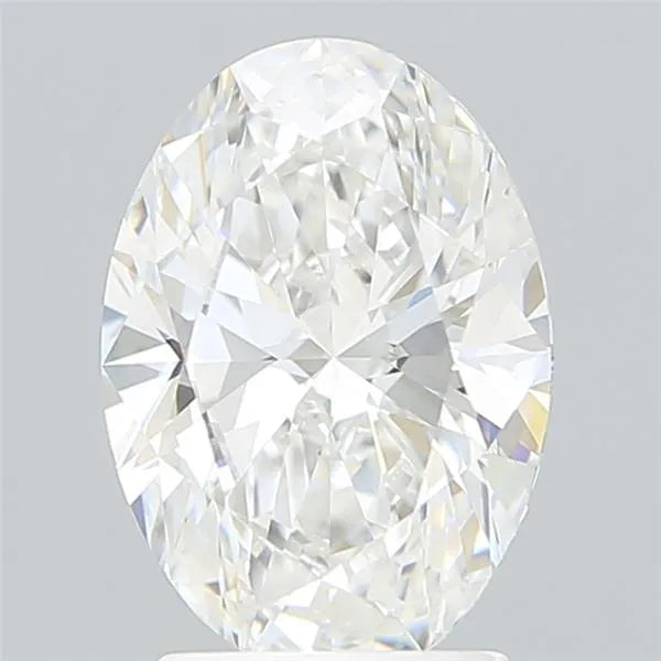 2.58ct Oval Lab Grown Diamond (Colour E, Clarity VVS2, IGI Certified)