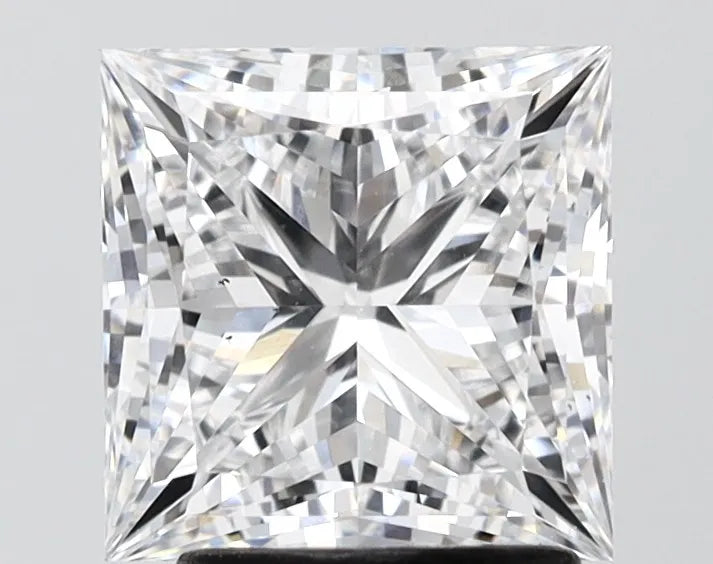 2.58ct Princess Lab Grown Diamond (Colour D, Clarity VS2, IGI Certified)