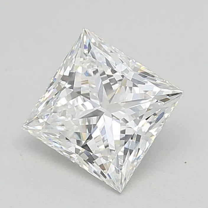 2.58ct Princess Lab Grown Diamond (Colour E, Clarity VVS1, IGI Certified)