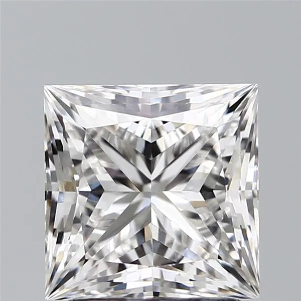 2.59ct Princess Lab Grown Diamond (Colour E, Clarity VVS2, IGI Certified)