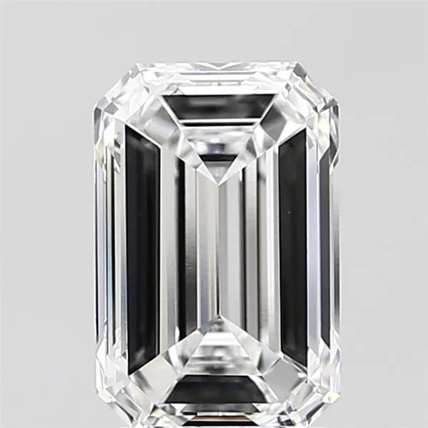 2.60ct Emerald Lab Grown Diamond (Colour E, Clarity VVS2, IGI Certified)