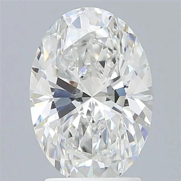 2.60ct Oval Lab Grown Diamond (Colour E, Clarity VVS2, IGI Certified)