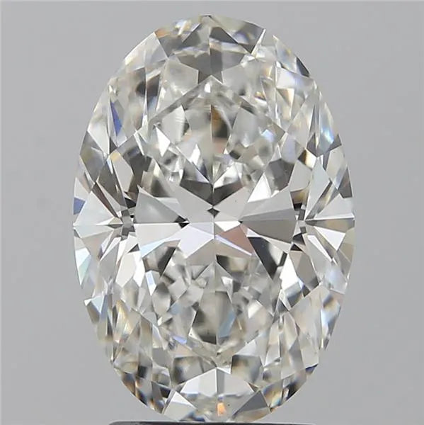 2.60ct Oval Lab Grown Diamond (Colour F, Clarity VVS2, IGI Certified)