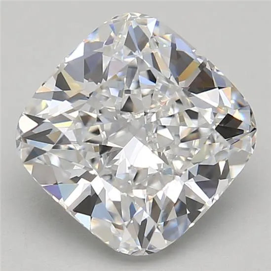 2.70ct Cushion brilliant Lab Grown Diamond (Colour D, Clarity IF, GIA Certified)