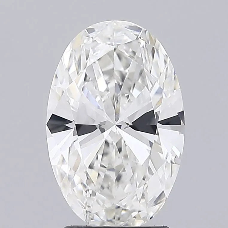 2.70ct Oval Lab Grown Diamond (Colour F, Clarity VVS2, IGI Certified)