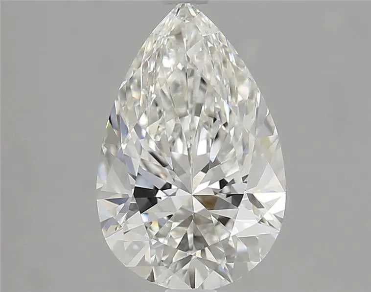 2.70ct Pear Lab Grown Diamond (Colour G, Clarity VVS2, Cut EX, IGI Certified)
