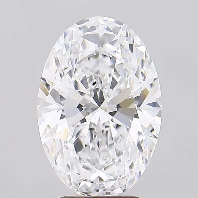 2.71ct Oval Lab Grown Diamond (Colour D, Clarity IF, IGI Certified)