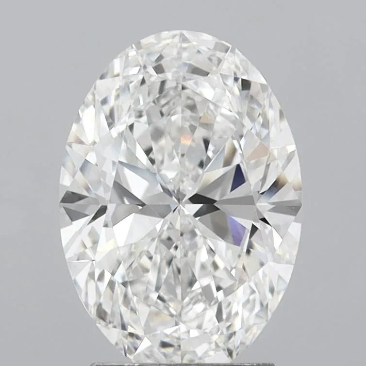 2.71ct Oval Lab Grown Diamond (Colour E, Clarity VVS2, IGI Certified)