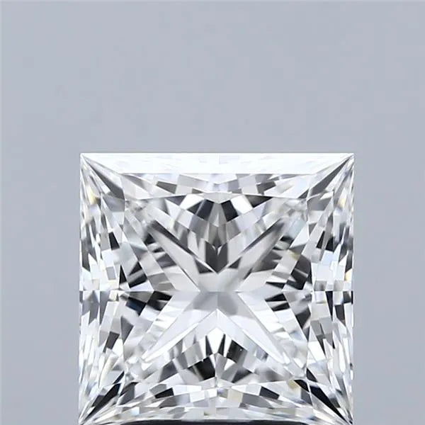 2.71ct Princess Lab Grown Diamond (Colour E, Clarity VVS1, IGI Certified)