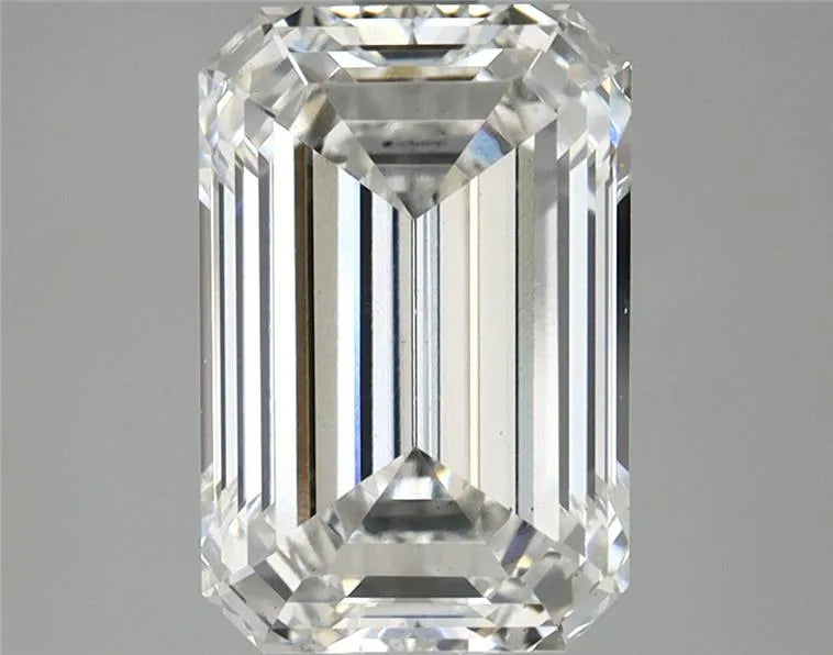 2.80ct Emerald Lab Grown Diamond (Colour F, Clarity VS2, IGI Certified)
