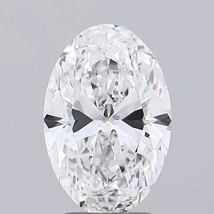 2.80ct Oval Lab Grown Diamond (Colour E, Clarity VVS1, IGI Certified)