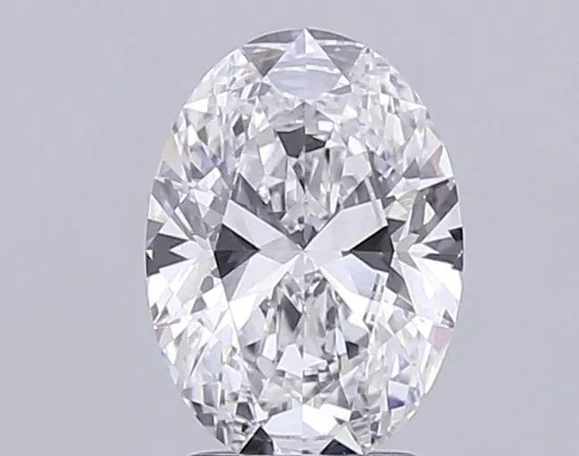 2.81ct Oval Lab Grown Diamond (Colour E, Clarity VVS2, IGI Certified)