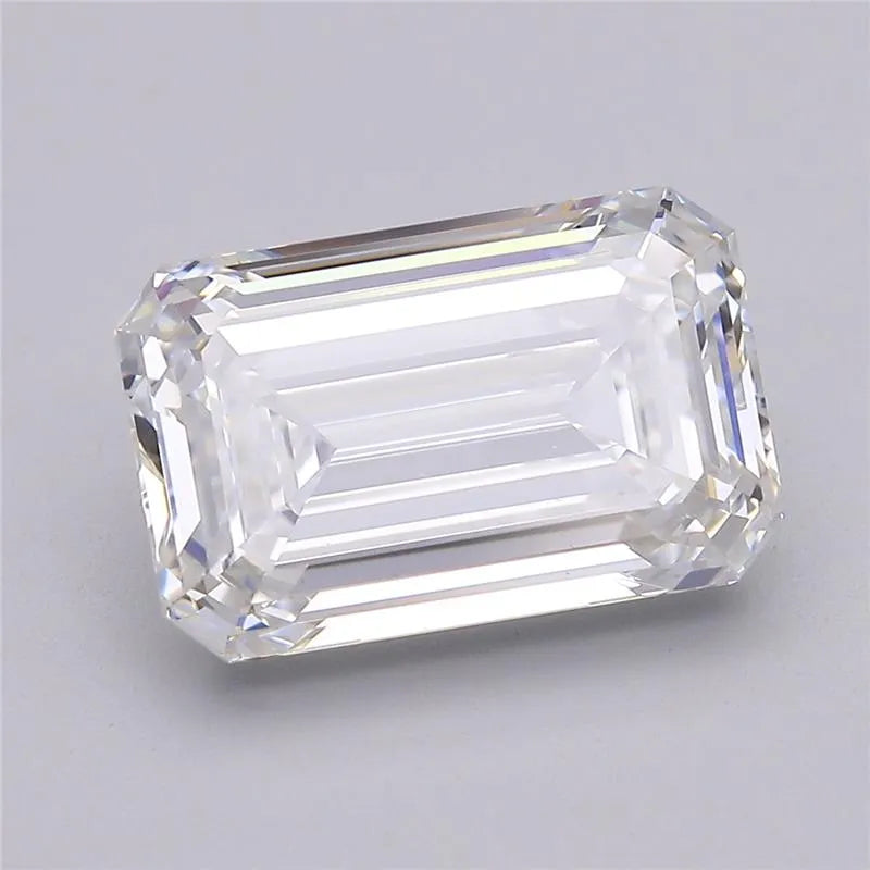 2.86ct Emerald Lab Grown Diamond (Colour E, Clarity VS2, Cut EX, IGI Certified)