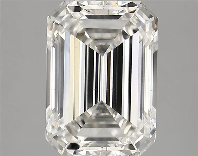 2.86ct Emerald Lab Grown Diamond (Colour E, Clarity VS2, IGI Certified)