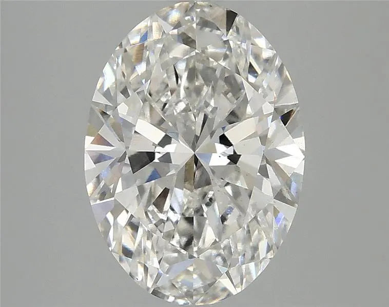 2.86ct Oval Lab Grown Diamond (Colour F, Clarity VS2, IGI Certified)