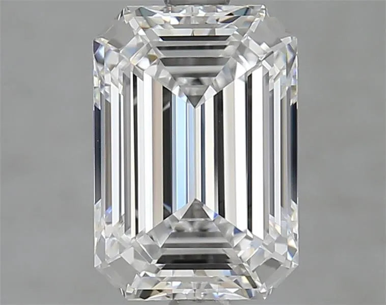 2.89ct Emerald Lab Grown Diamond (Colour D, Clarity FL, IGI Certified)