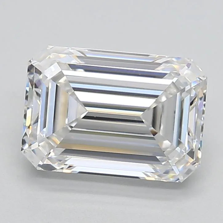 2.91ct Emerald Lab Grown Diamond (Colour E, Clarity VVS1, IGI Certified)