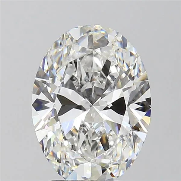 2.91ct Oval Lab Grown Diamond (Colour E, Clarity VVS2, IGI Certified)