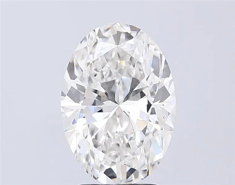 2.91ct Oval Lab Grown Diamond (Colour E, Clarity VVS2, IGI Certified)