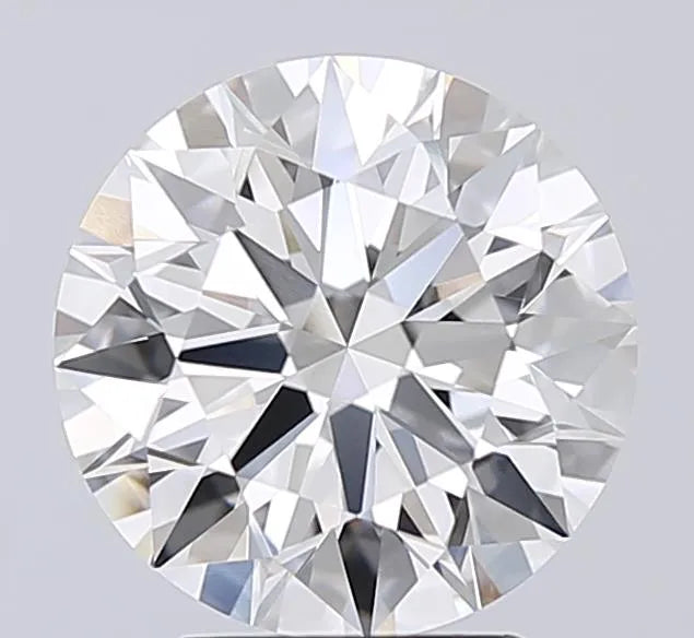2.91ct Round Lab Grown Diamond (Colour E, Clarity VVS1, Cut ID, IGI Certified)
