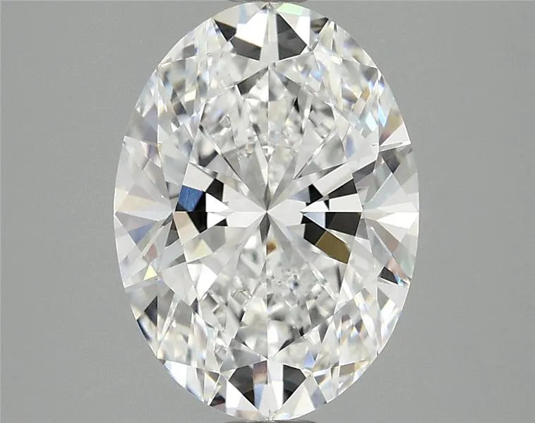 2.92ct Oval Lab Grown Diamond (Colour D, Clarity VVS2, IGI Certified)