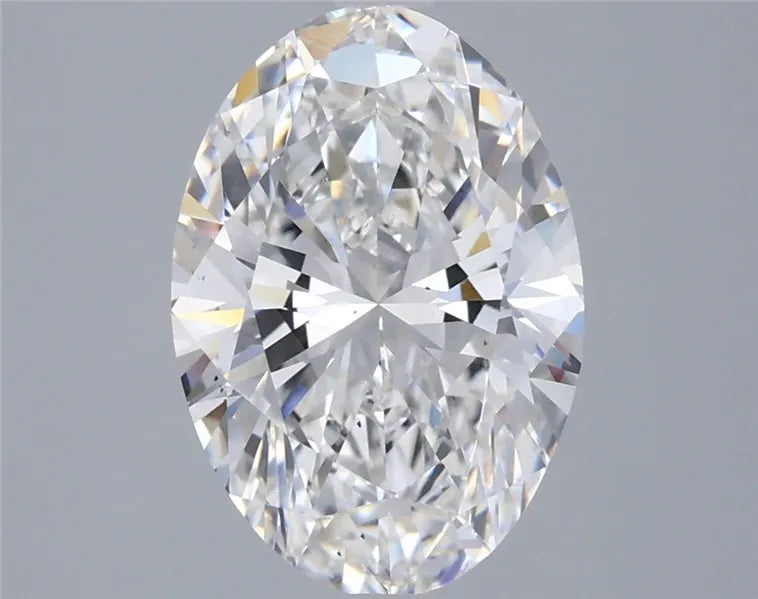 2.93ct Oval Lab Grown Diamond (Colour E, Clarity VS2, IGI Certified)
