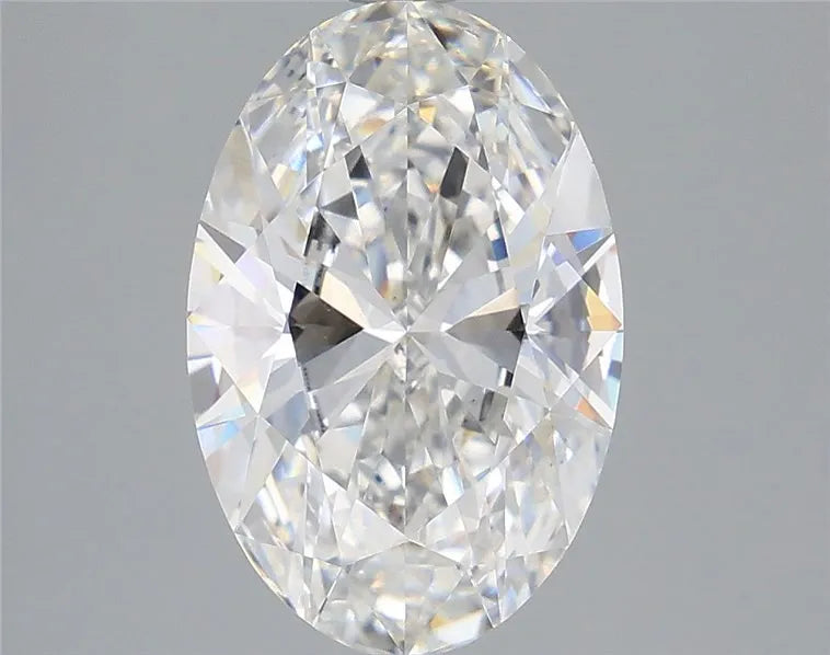 2.94ct Oval Lab Grown Diamond (Colour E, Clarity VS2, IGI Certified)
