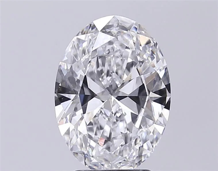 2.95ct Oval Lab Grown Diamond (Colour D, Clarity VVS1, IGI Certified)