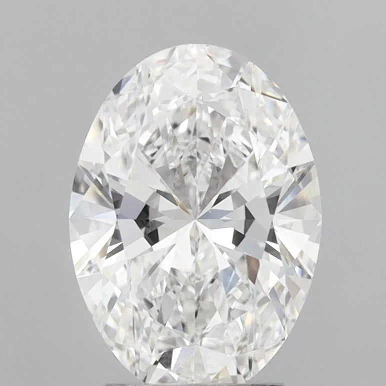 2.96ct Oval Lab Grown Diamond (Colour E, Clarity VVS1, IGI Certified)