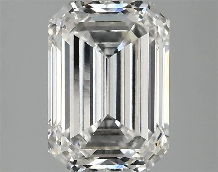 2.97ct Emerald Lab Grown Diamond (Colour E, Clarity VVS2, IGI Certified)
