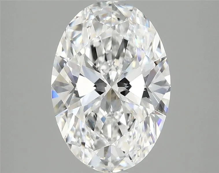 2.97ct Oval Lab Grown Diamond (Colour D, Clarity VVS2, IGI Certified)