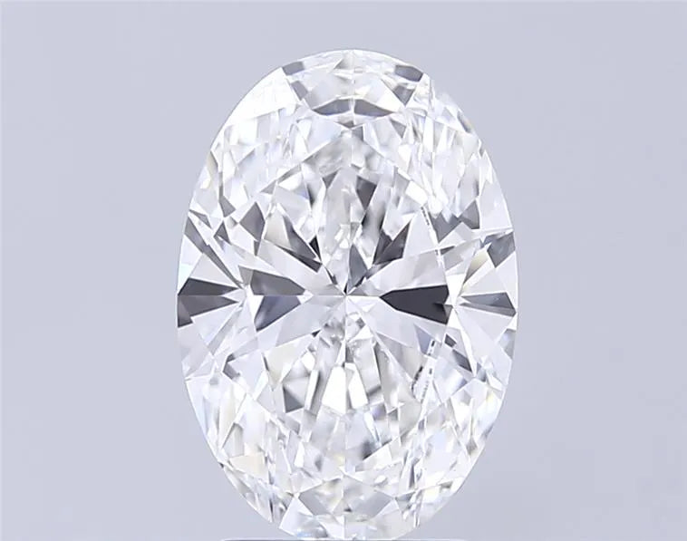 2.97ct Oval Lab Grown Diamond (Colour F, Clarity VVS2, IGI Certified)