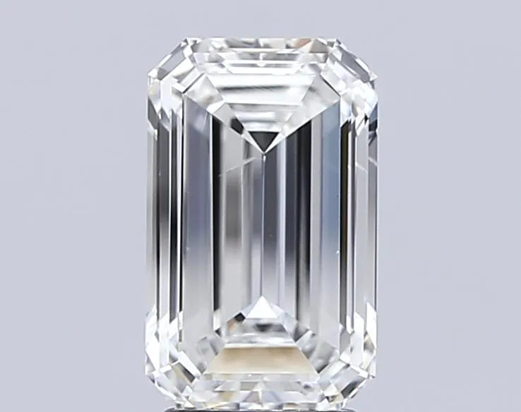 3.00ct Emerald Lab Grown Diamond (Colour E, Clarity SI1, IGI Certified)