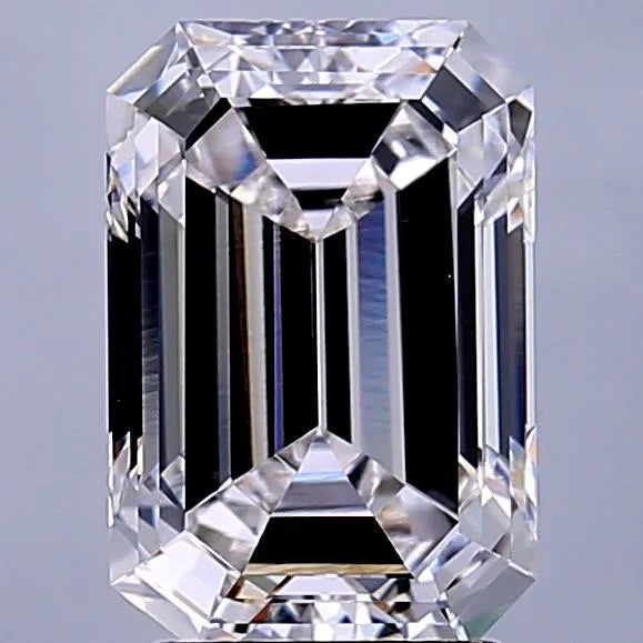 3.00ct Emerald Lab Grown Diamond (Colour E, Clarity VVS2, IGI Certified)