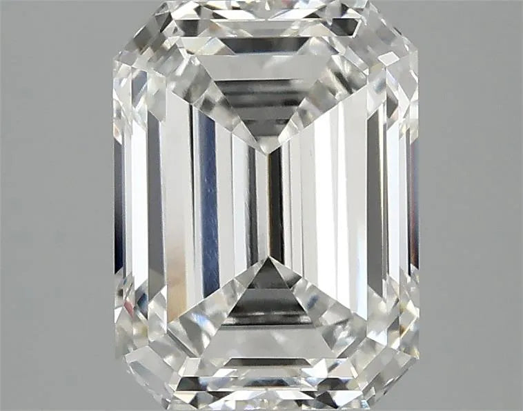3.00ct Emerald Lab Grown Diamond (Colour F, Clarity VVS2, IGI Certified)