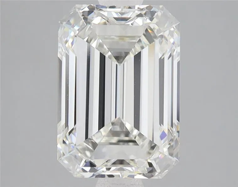 3.00ct Emerald Lab Grown Diamond (Colour G, Clarity VVS2, IGI Certified)