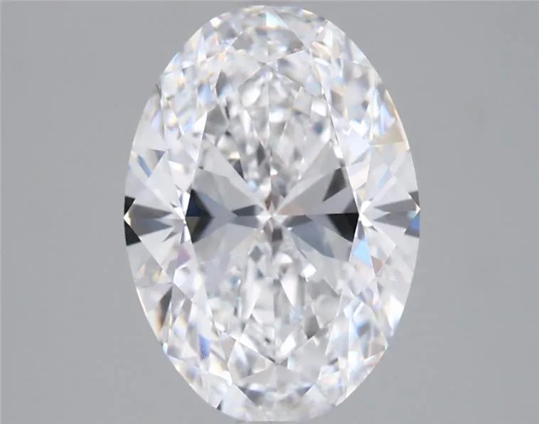 3.00ct Oval Lab Grown Diamond (Colour D, Clarity VVS1, IGI Certified)