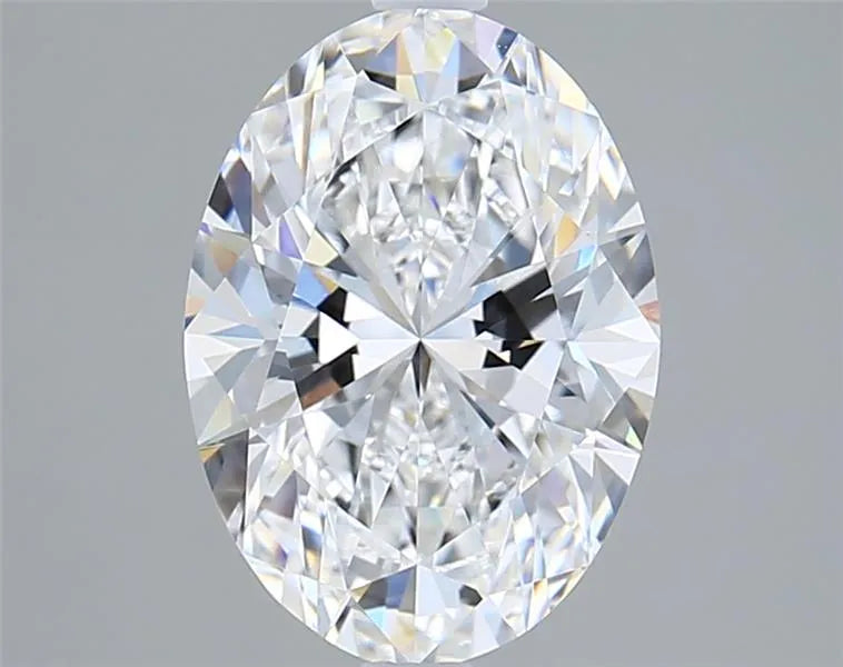 3.00ct Oval Lab Grown Diamond (Colour D, Clarity VVS1, IGI Certified)