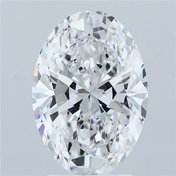 3.00ct Oval Lab Grown Diamond (Colour E, Clarity VS1, IGI Certified)