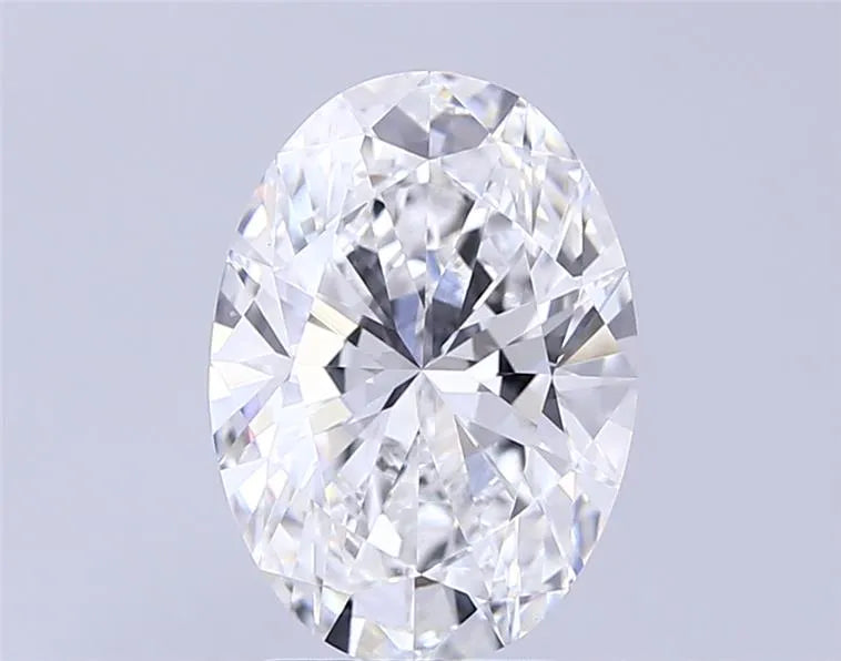 3.00ct Oval Lab Grown Diamond (Colour E, Clarity VS1, IGI Certified)