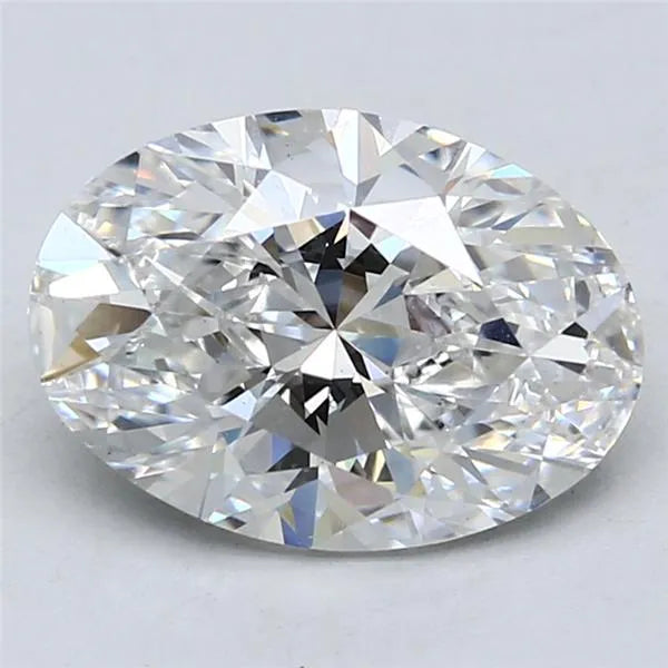3.00ct Oval Lab Grown Diamond (Colour E, Clarity VS1, IGI Certified)