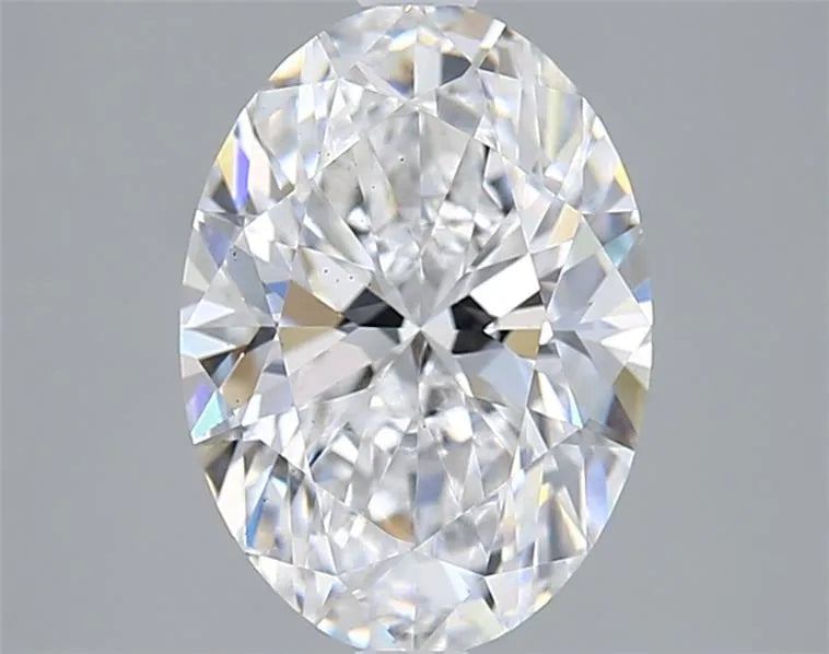 3.00ct Oval Lab Grown Diamond (Colour E, Clarity VS2, IGI Certified)