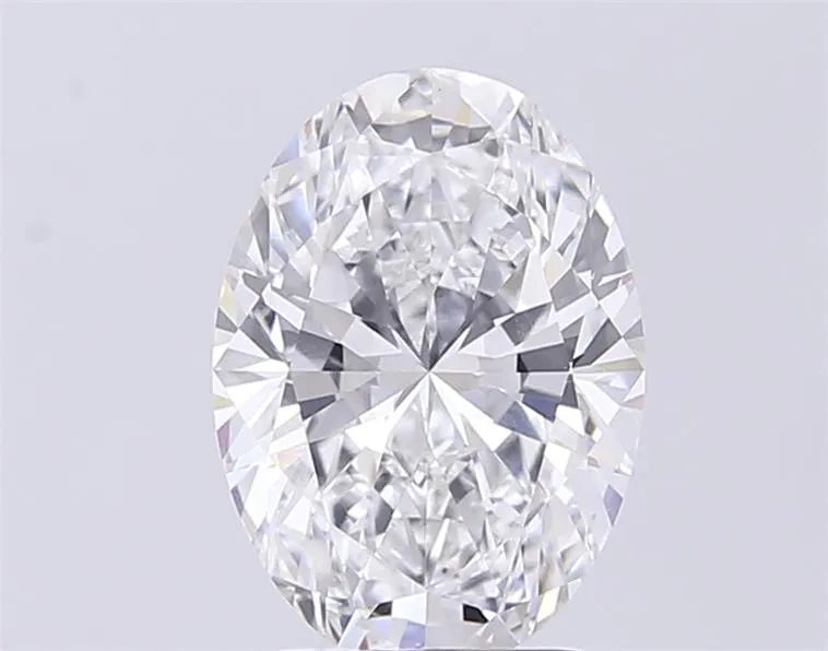 3.00ct Oval Lab Grown Diamond (Colour E, Clarity VVS1, IGI Certified)