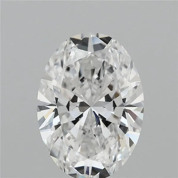3.00ct Oval Lab Grown Diamond (Colour E, Clarity VVS1, IGI Certified)